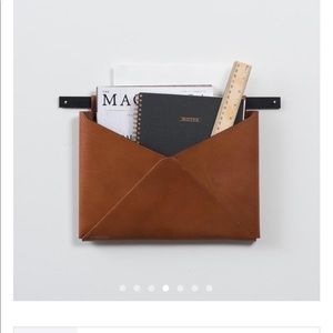 Magnolia Home Joanna Gaines Leather Wall Pocket